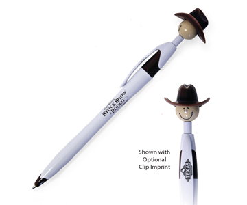SA55054 Cowboy Smilez Pen with Custom Imprint